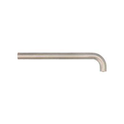 Afbeelding van HotBath Cobber uitloop 25 cm toepasbaar op cb005(T) en cb006(T), geborsteld nikkel CB094 25GN