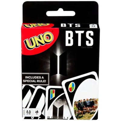 Image de Jeu de Cartes Mattel Familles UNO BTS