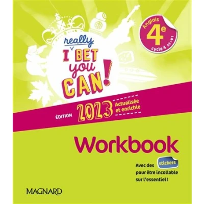 Image de I Really Bet You Can! Anglais 4e (2023) Workbook
