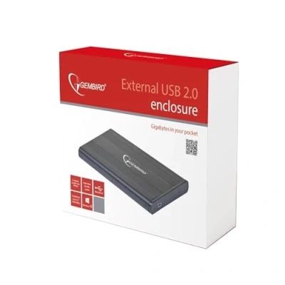 Afbeelding van Externe HDD behuizing 2.5&#039; SATA USB2.0 zwart