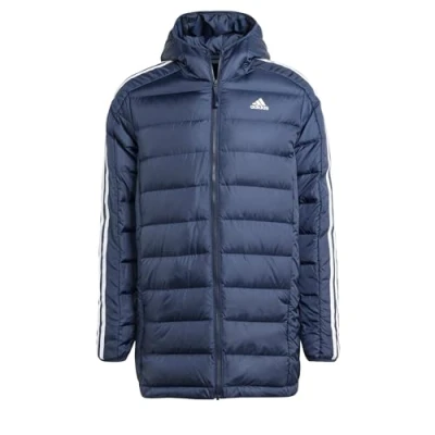Afbeelding van adidas Sportswear ESS 3S L D H PA Gewatteerde jas, Heren, Maat: Medium, Legend ink