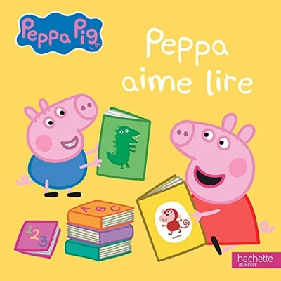Afbeelding van Peppa aime lire