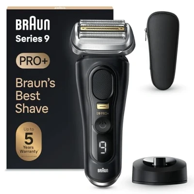 Afbeelding van Braun Series 9 Pro+ 9510s Elektrisch Scheerapparaat Oplaadstandaard Wet &amp; Dry Zwart