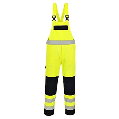 Afbeelding van Overall Amerikaans Multi Norm Hi Vis FR63 Blauw/geel Portwest