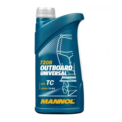 Afbeelding van Mannol Outboard Universal 1L Motorolie MN7208 1