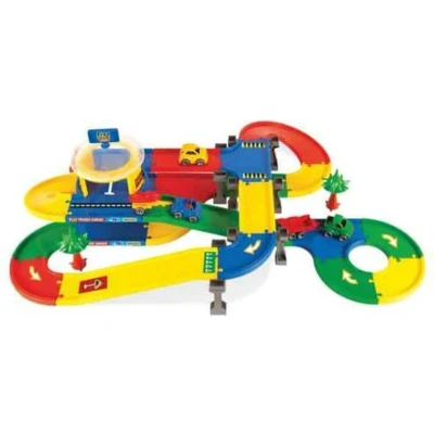 Afbeelding van Wader Bouwpakket Play Tracks Garage Junior 122 delig