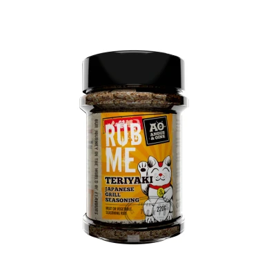 Afbeelding van Angus &amp; Oink Teriyaki 220 gram Rub Barbecue Kruiden Specerijen