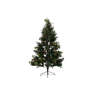 Afbeelding van Kerstboom Home ESPRIT Rood Groen PVC Metaal 115 x 180 cm