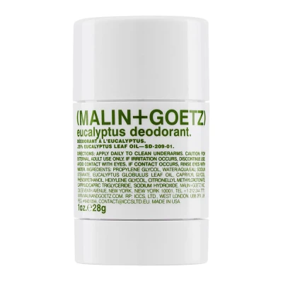 Afbeelding van MALIN+GOETZ Mini Eucalyptus Deodorant Travel Size Stick 28 Gam