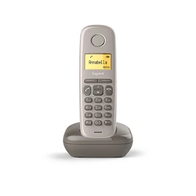 Afbeelding van Gigaset A170 Solo DECT/GAP draadloze vaste telefoon, taupe [Franse versie]