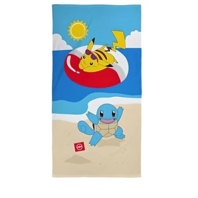 Afbeelding van Pokémon Strandlaken Squirtle 70 x 140 cm Katoen