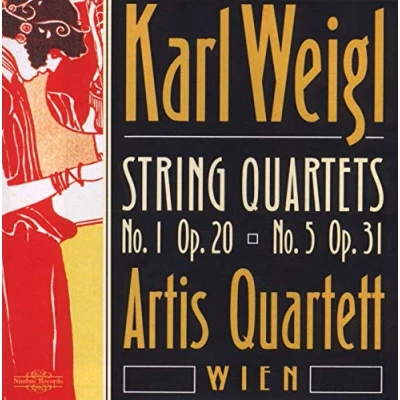 Afbeelding van Artis Quartett Wien Weigel: String Quartets No.1 Op.20 (CD)