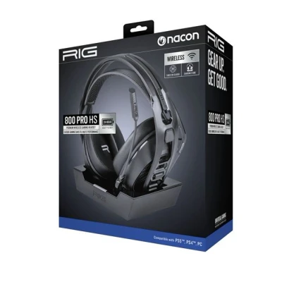 Image de Casque gaming sans fil Nacon RIG 800 PRO HS Noir