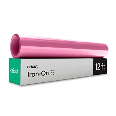 Afbeelding van Cricut Warmteoverdracht vinyl rol voor gebruik met alle snijmachines, 3,6 m, roze