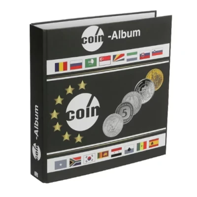 Afbeelding van Safe Safe, Designo, Album (4 rings) voor Munten zonder inhoud Designprint afm: 225x240x45 mm. per st.