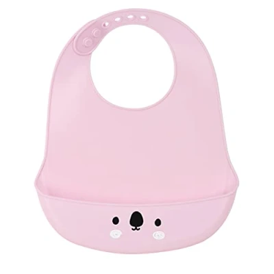 Afbeelding van Slabbetjesset Safta Koala Siliconen Roze (21 x 2 26 cm)