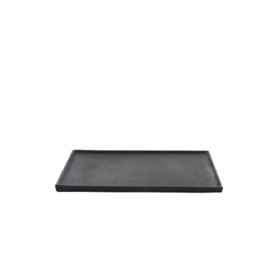 Afbeelding van Light &amp; Living Schaal MAES Ø39.5x1.5cm Zwart