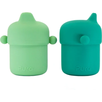 Afbeelding van Tuitbeker 150ml set/2 Mint en Moss Pura