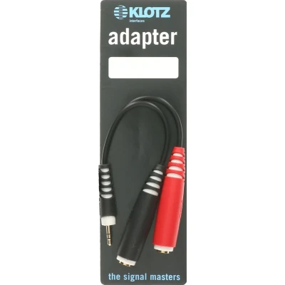 Afbeelding van Klotz AYS 3 Y Adapterkabel 0,2 m Kabel