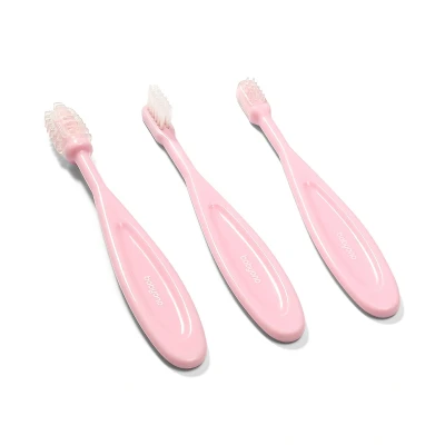 Afbeelding van Babyono Tandenborstels Baby Roze (3st)