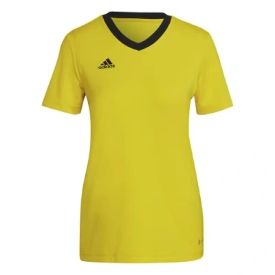 Afbeelding van adidas Performance Entrada 22 Voetbalshirt Dames Geel 2XS