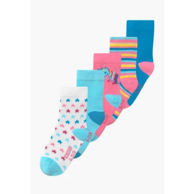 Afbeelding van Schiesser MÄDCHEN 5 PACK Sokken multicoloured voor kinderen, Maat: 19 22, Multi coloured