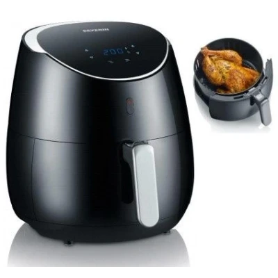 Afbeelding van Severin Fr2445 Hete Lucht Friteuse 2000W 5L Zwart/Zilver