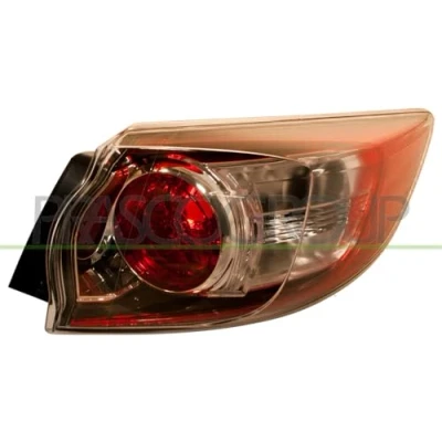 Afbeelding van PRASCO MZ3304163 Achterlicht rechts Buitenste deel MAZDA: 3 Hatchback