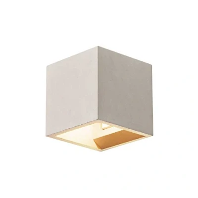 Image de Solid cube, applique, gris, qt14 max. 25w