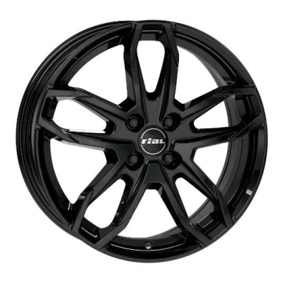 Afbeelding van RIAL 4 gat 16duim 108mm lichtmetalen Velg Lucca zwart LUC65620CP12 6