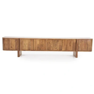 Afbeelding van TV meubel Julian acaciahout 240 cm 6 deurs