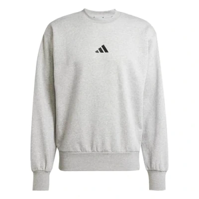 Afbeelding van adidas Sportswear Essentials Feelcozy Sweater, Heren, Maat: XS, Medium grey heather/black