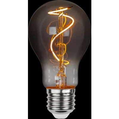 Afbeelding van Peertje Rookglas E27 3W Super Warm Wit 1800K
