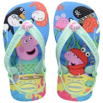 Afbeelding van Havaianas Baby Peppa Pig teenslippers, uniseks baby, Lavendel Blauw