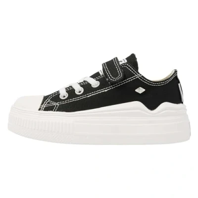 Afbeelding van British Knights KAYA FLOW Sneakers laag voor kinderen, Maat: 35, Black Katoen