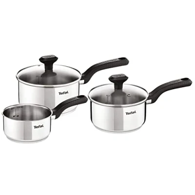 Image de Tefal confort maximum de 3 casseroles en inox
