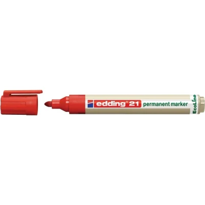 Afbeelding van Edding Permanent Marker Ecoline E 21 Rood