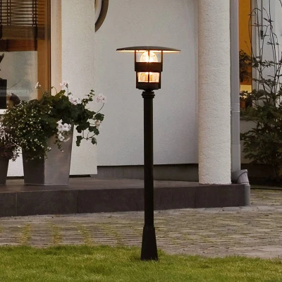 Afbeelding van Konstsmide 524 750 Freja Staande buitenlamp Spaarlamp, LED E27 60 W Zwart