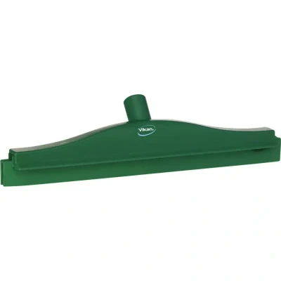 Afbeelding van Vikan Floor Squeegees with Fixed Neck Full Colour Hygiene wiper, Nek Polypropylene, Tpe Rubber 40cm Wide Green