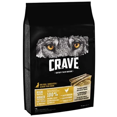 Afbeelding van Crave Kip met Beenmerg &amp; Oergranen Dubbelpak: 2 x 7 kg