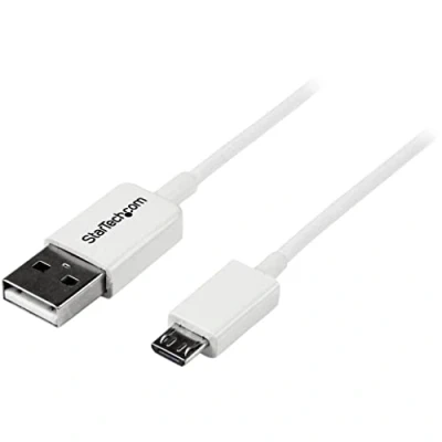 Afbeelding van StarTech 1m White Micro USB Cable A to B
