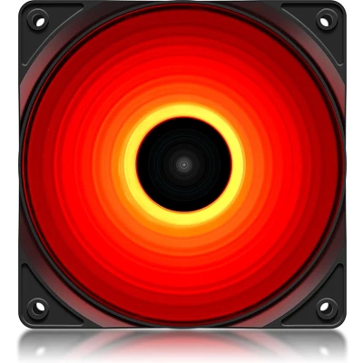 Afbeelding van DeepCool 120R Single Colour Red LED 120mm Fan, Hydro Bearing