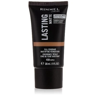 Afbeelding van Rimmel Lasting Matte Foundation 408 Maple