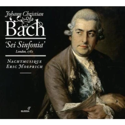 Afbeelding van Nachtmusique, Eric Hoeprich J.C. Bach: Sei Sinfonia, London 1782 (CD)