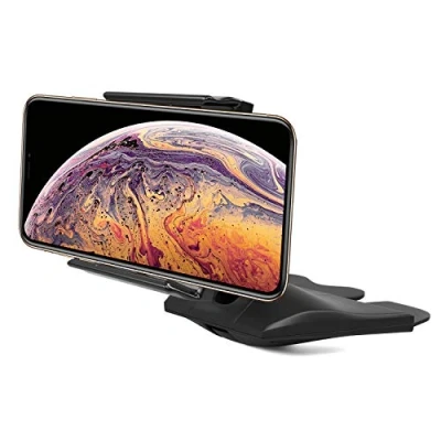 Afbeelding van QGECEN Universele telefoonhouder voor bevestiging in cd sleuf de auto 360 graden draaibaar iPhone 12 X Samsung Galaxy S20 + Note 10 Motorola LG Huawei Sony Nokia