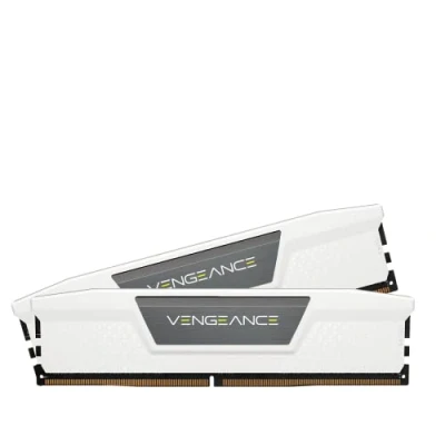 Afbeelding van CORSAIR VENGEANCE DDR5 RAM 64 GB (2 x 32 GB) 5600 MHz CL40 Intel XMP compatibel iCUE computergeheugen wit (CMK64GX5M2B5600C40W)