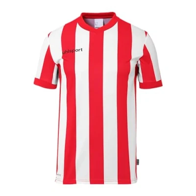 Afbeelding van Uhlsport Stripe 2.0 Shirt Korte Mouw Heren Rood / Wit Maat: S