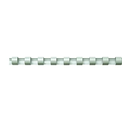 Afbeelding van Fellowes bindruggen 22 mm wit, 50 stuks