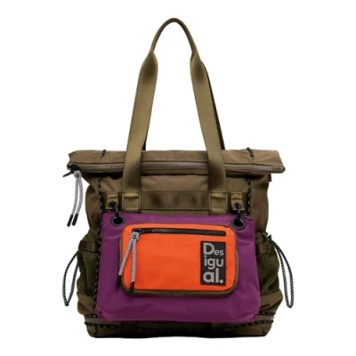 Afbeelding van Desigual BACK Modularis Originale Voyager Rugzak, Dames, Maat: One Size, Khaki