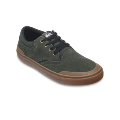 Afbeelding van Quiksilver Varial Sneakers laag, Heren, Maat: 40, Olive Leer en textiel